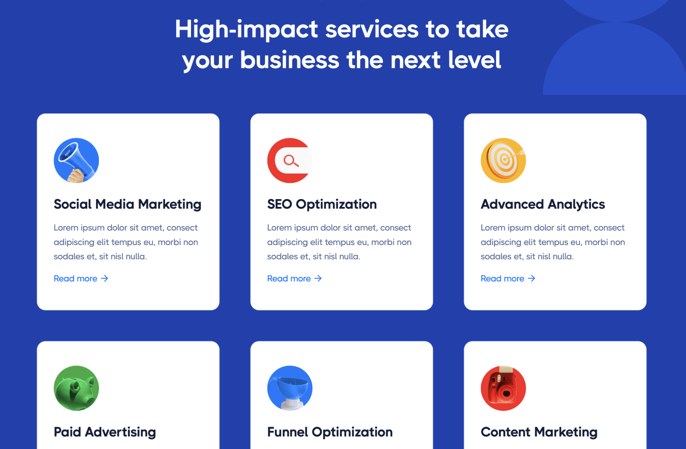 Icons And Graphics - Studiopro X Webflow Template